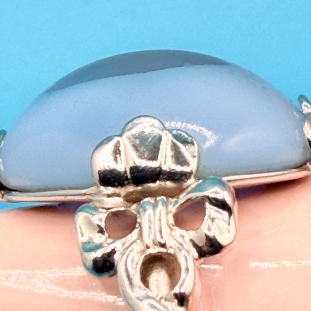 Avon Vintage Blue Moonstone Ring - Picture 2 of 6
